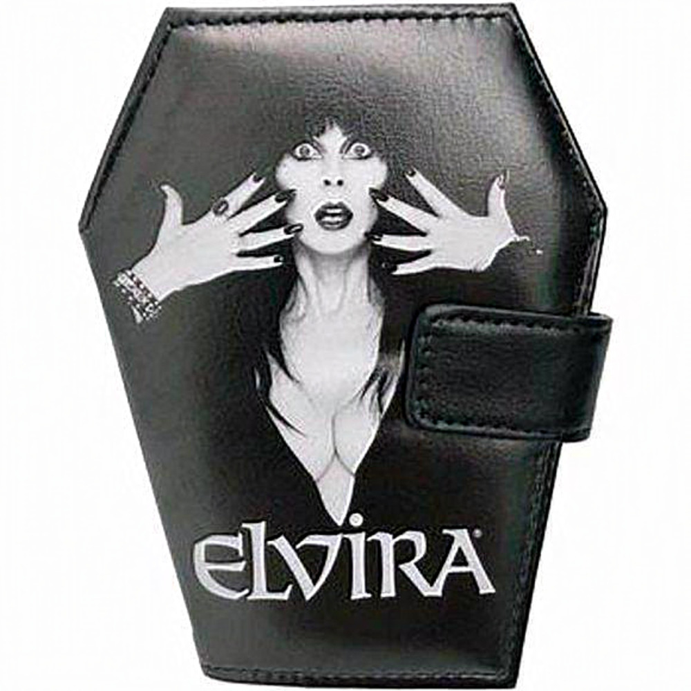 Mens‎ Unisex Elvira Coffin Wallet Classic Logo